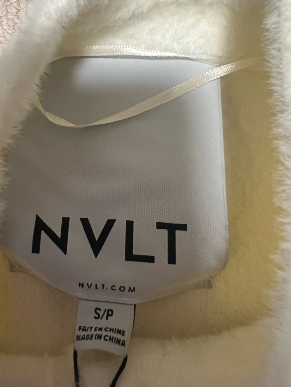 NWT Anthropologie NVLT Embellished Ivory Cardigan Sweater Size S - Picture 7 of 11